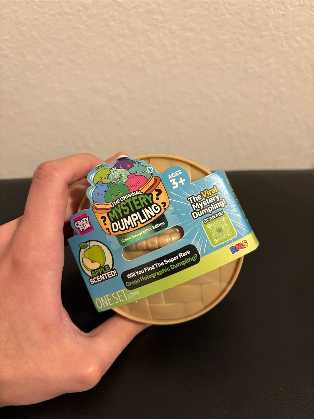 RMS Crazy Fun Green Holographic Edition Mystery Dumpling Apple Scented 🍏 NEW